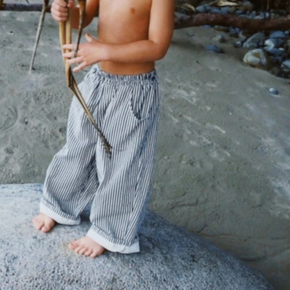 Ziggy Zaza Casper Pant Navy Stripe